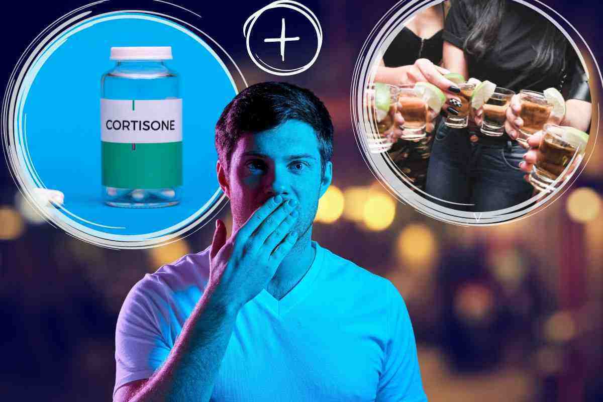 Alcol e cortisone: gli effetti del mix