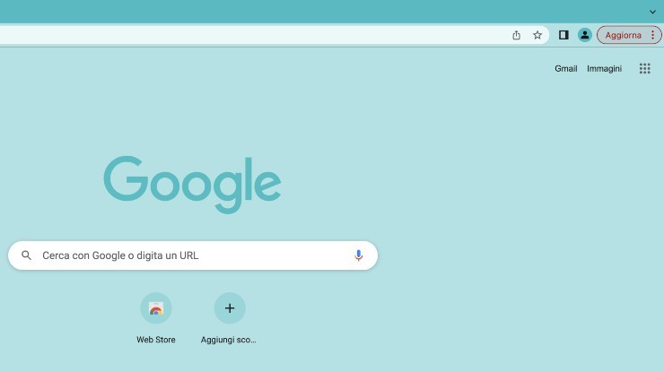 come aggiornare google