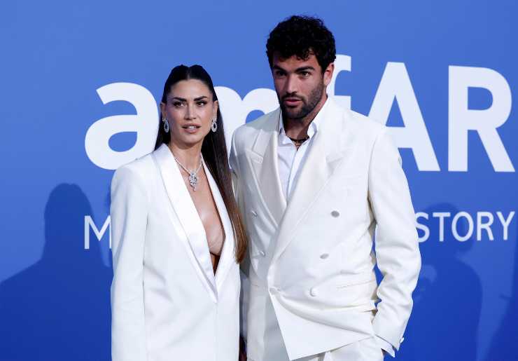 Matteo Berrettini e Melissa Satta in posa