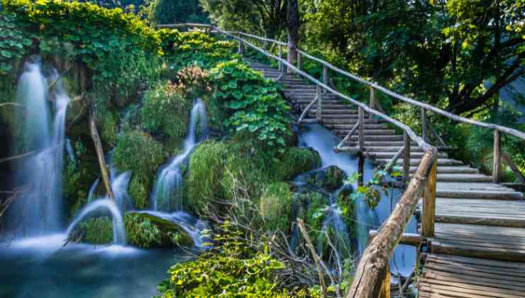 come ci si sposta dentro il parco di plitvice