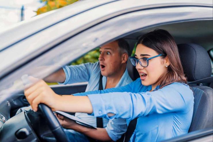 Salire in auto con un Sagittario