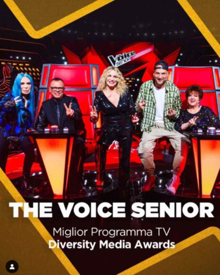 La squadra vincente di The Voice Senior