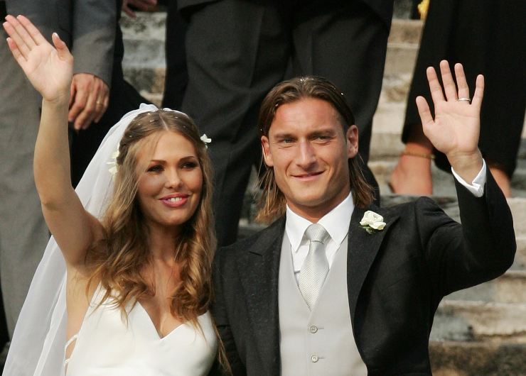 Ilary Blasi e Francesco Totti: il giorno del matrimonio