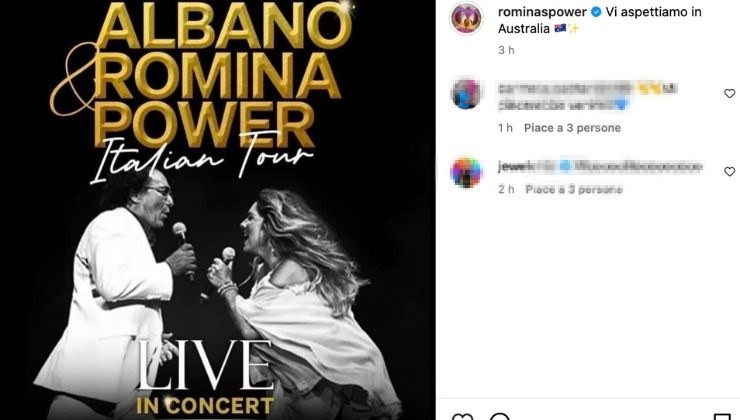 al bano e romina concerto australia 