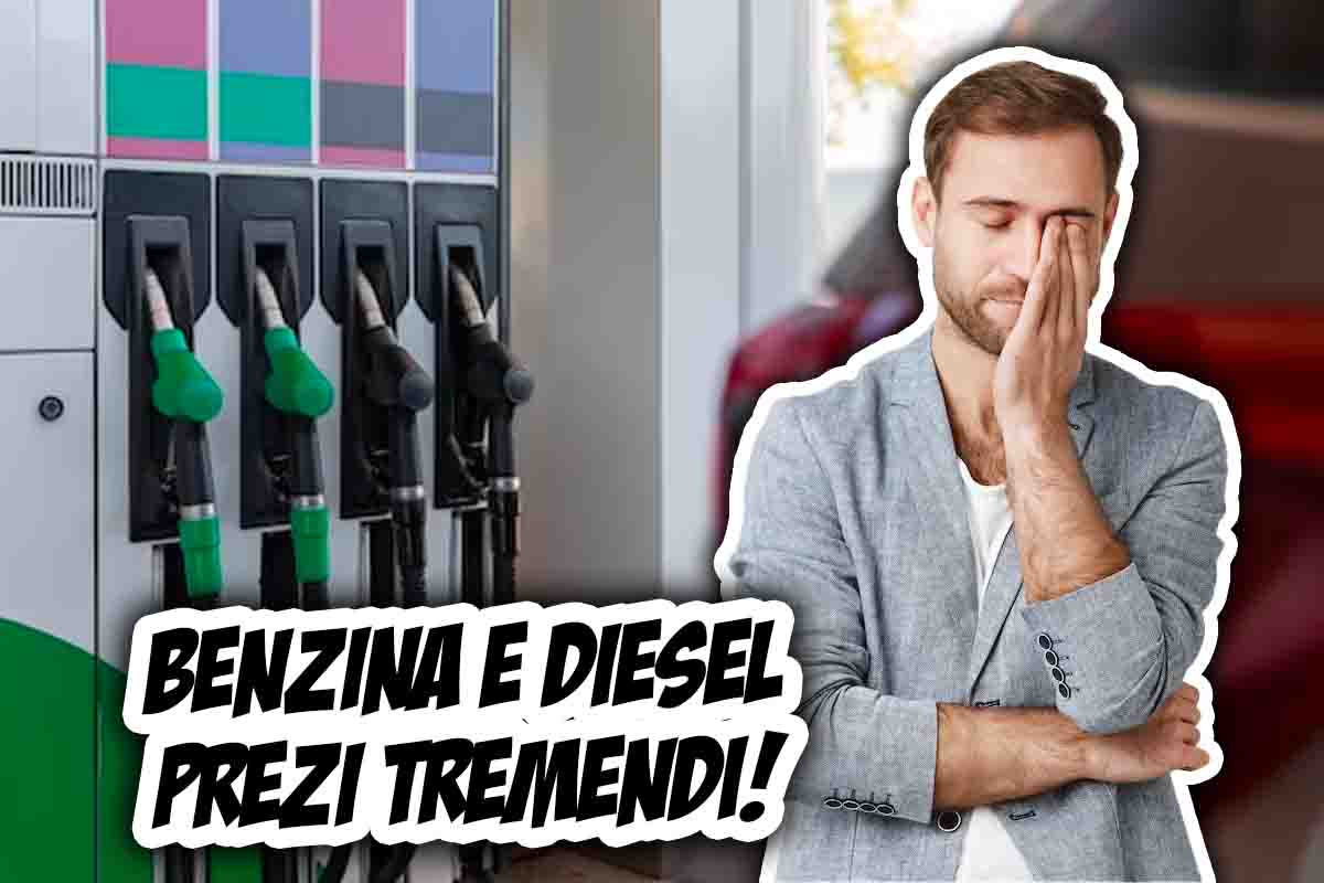 Stangata UE aumento prezzi carburante