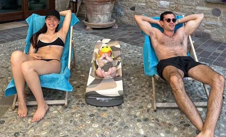 Le vacanze di Aurora Ramazzotti e Goffredo Cerza