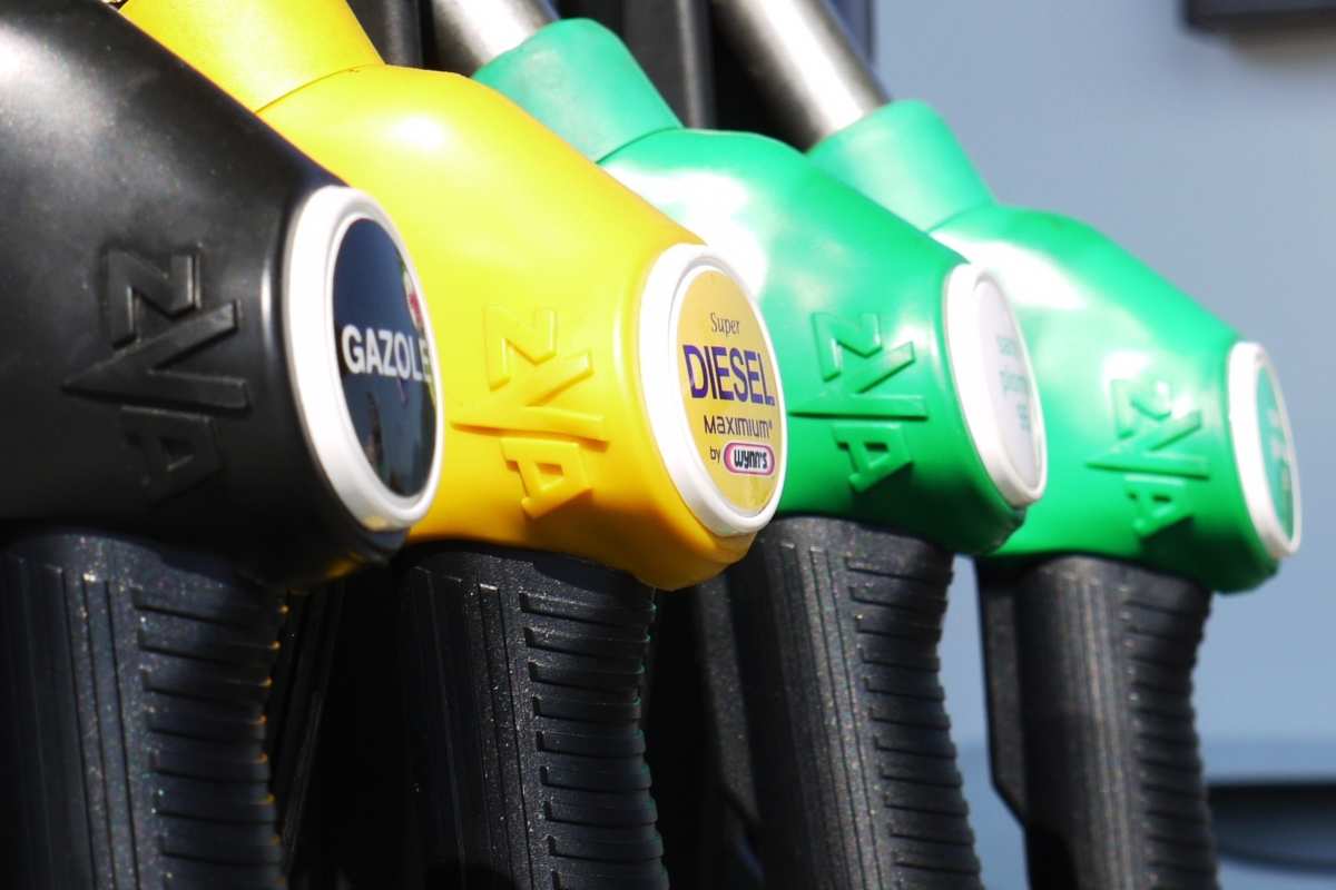 Aumento prezzi diesel e benzina