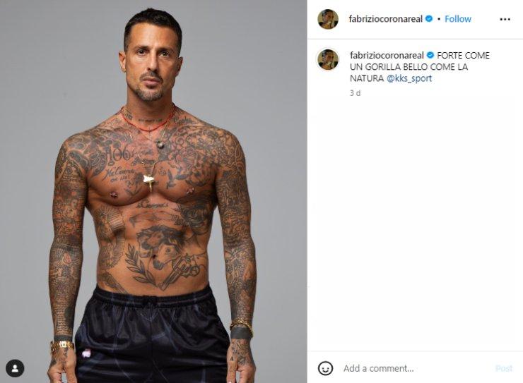 Il nuovo progetto di Fabrizio Corona