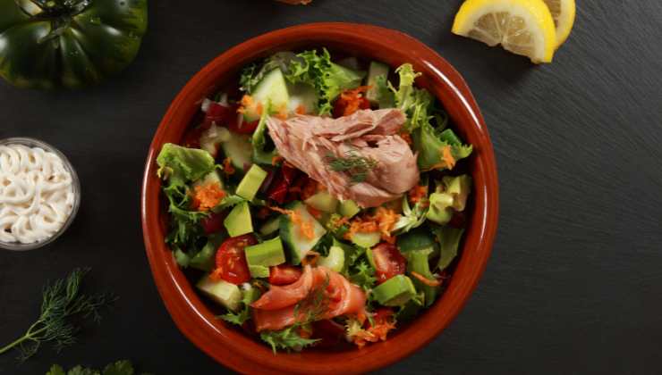 Ricetta insalata tonno e avocado