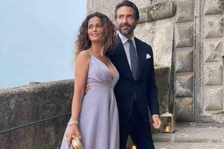 Samantha de Grenet insieme al marito Luca Barbato