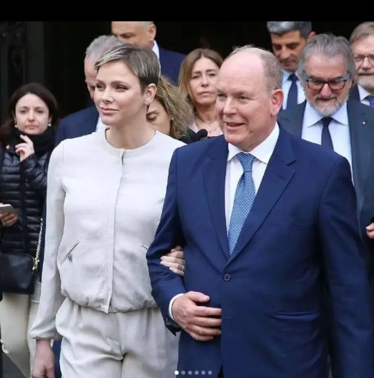 charlène di monaco in Italia 