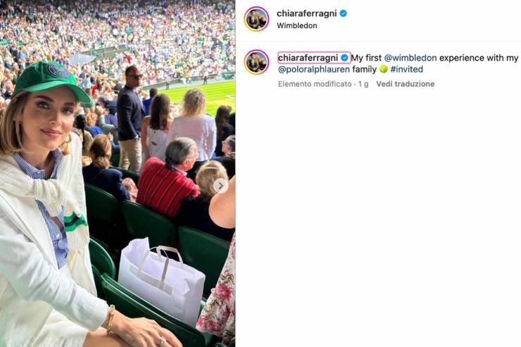 chiara ferragni wimbledon