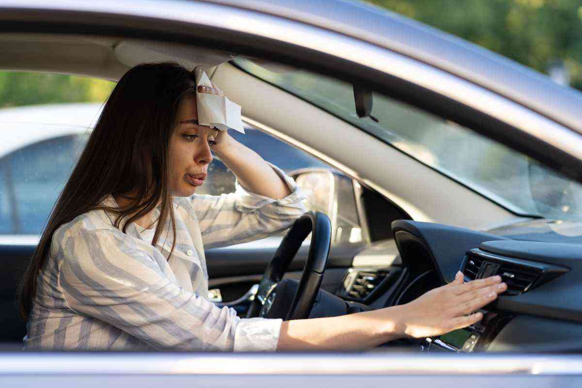 Attenzione al colpo di calore in auto