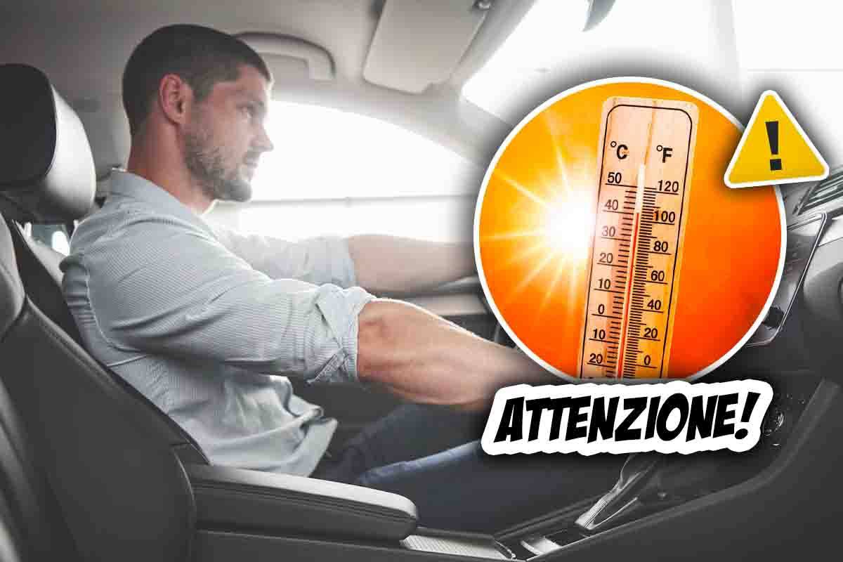 Guidare con il caldo è pericoloso