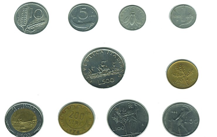 Otto monete di San Marino da controllare
