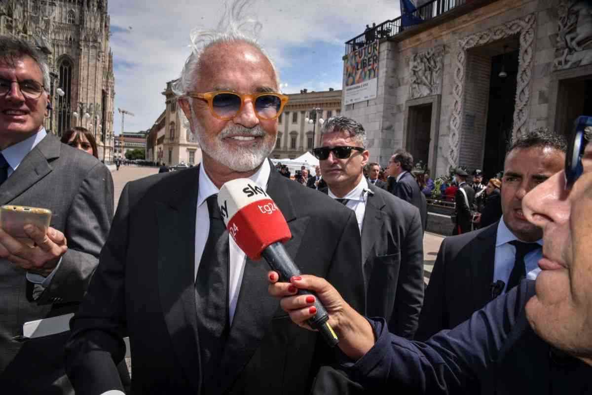 Flavio Briatore i rapporti con la figlia non riconosciuta