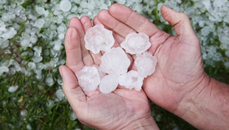 temporali rischio grandine