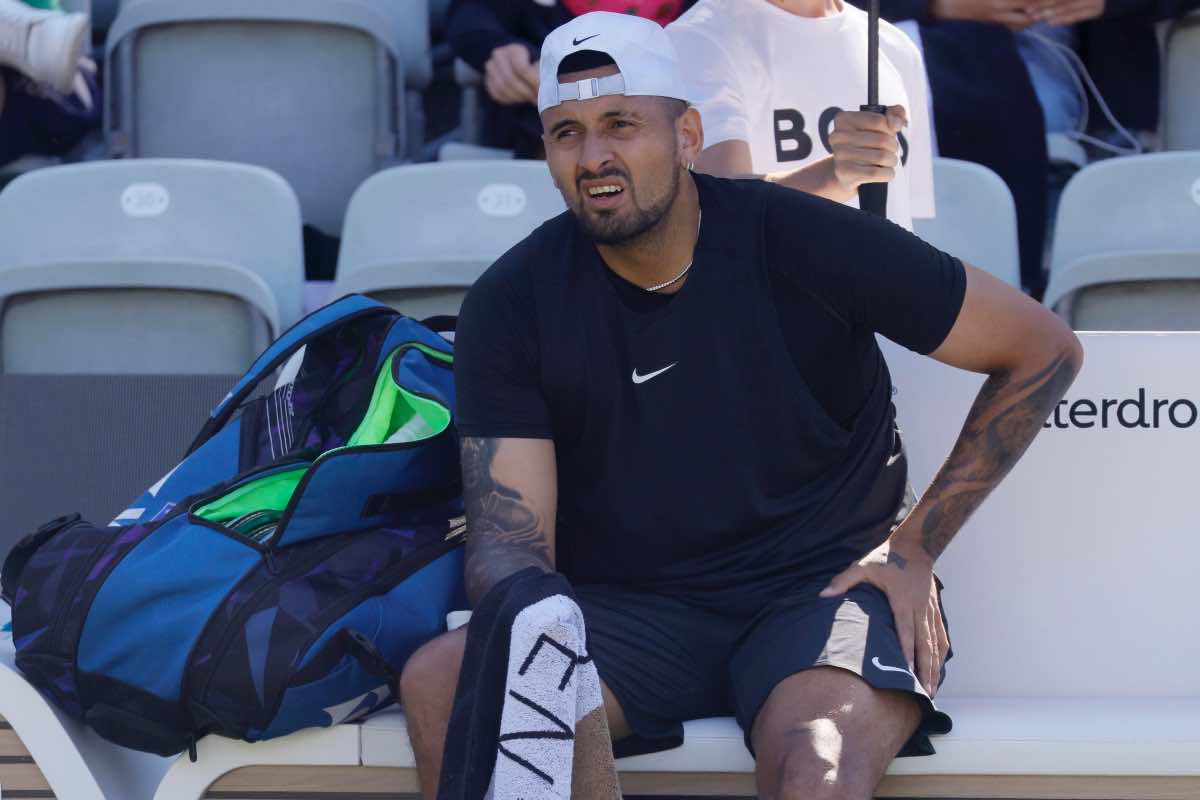 Kyrgios, ancora un forfait: ecco cosa succede ora