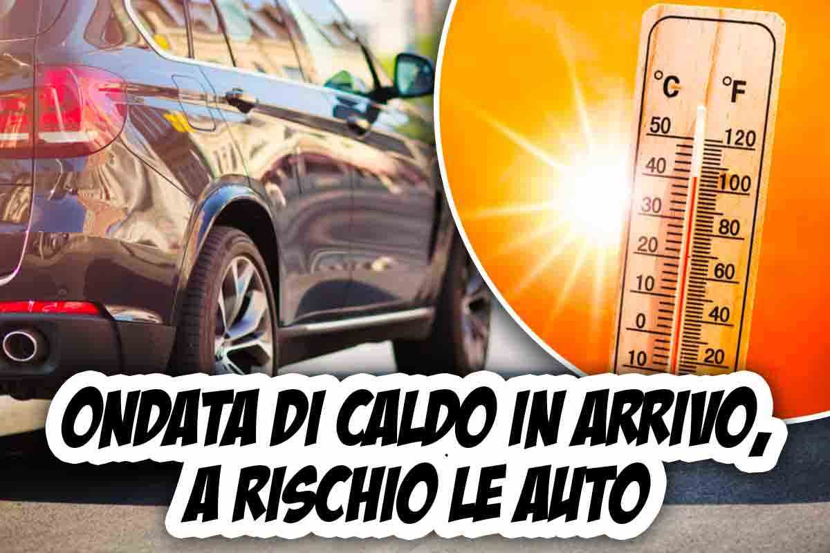 Il caldo danneggia le auto