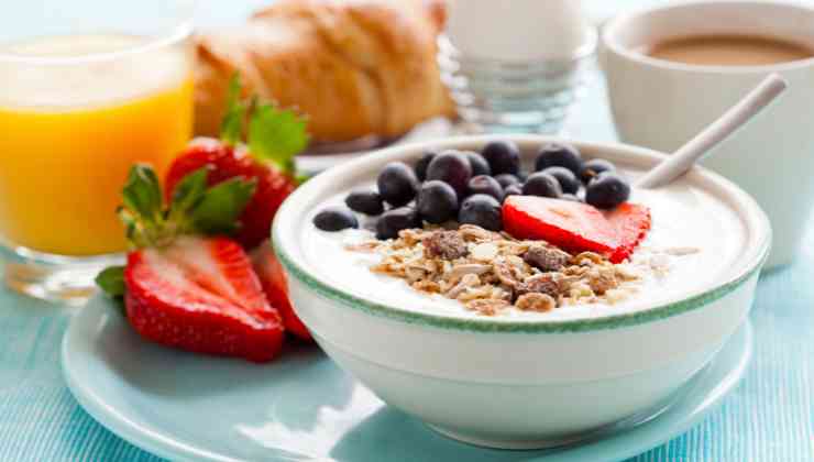 la colazione è un pasto molto importante da non saltare