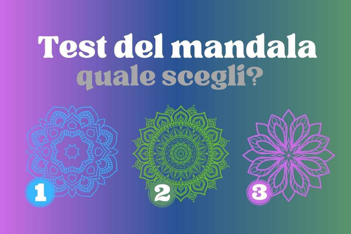 test personalità mandala preferito