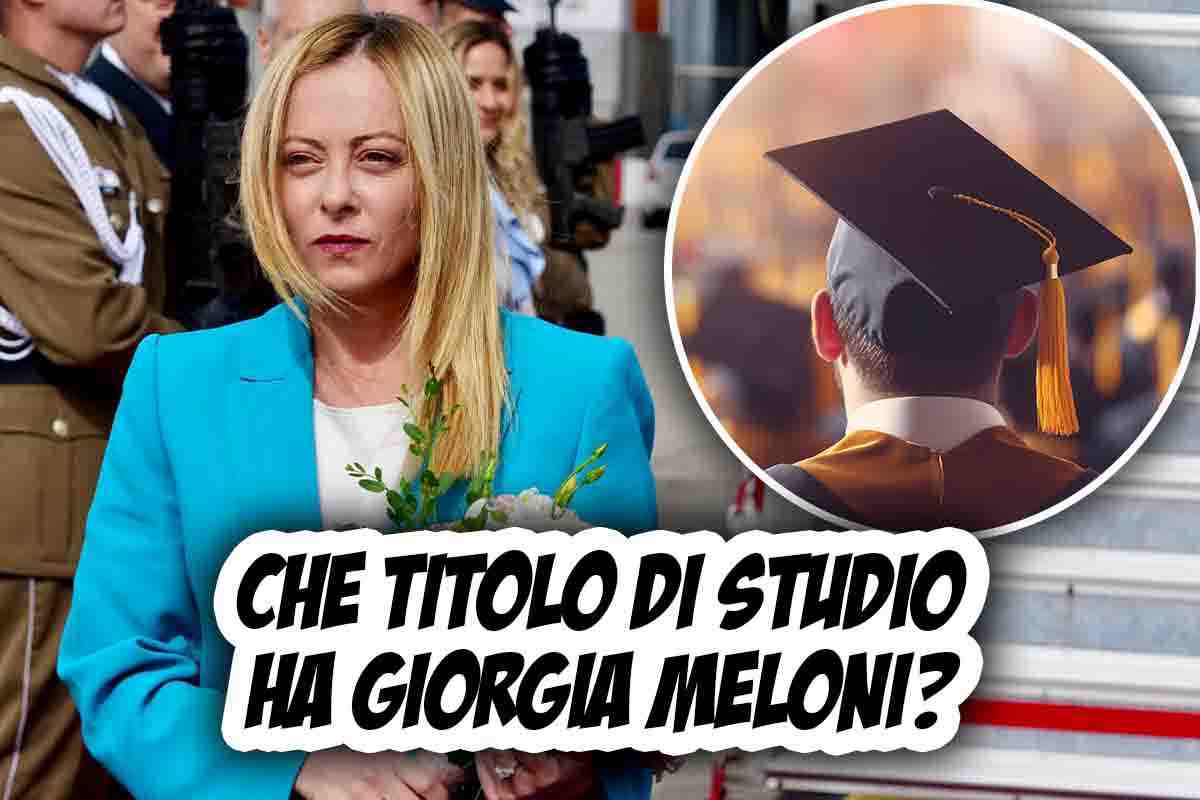 Cosa ha studiato Giorgia Meloni