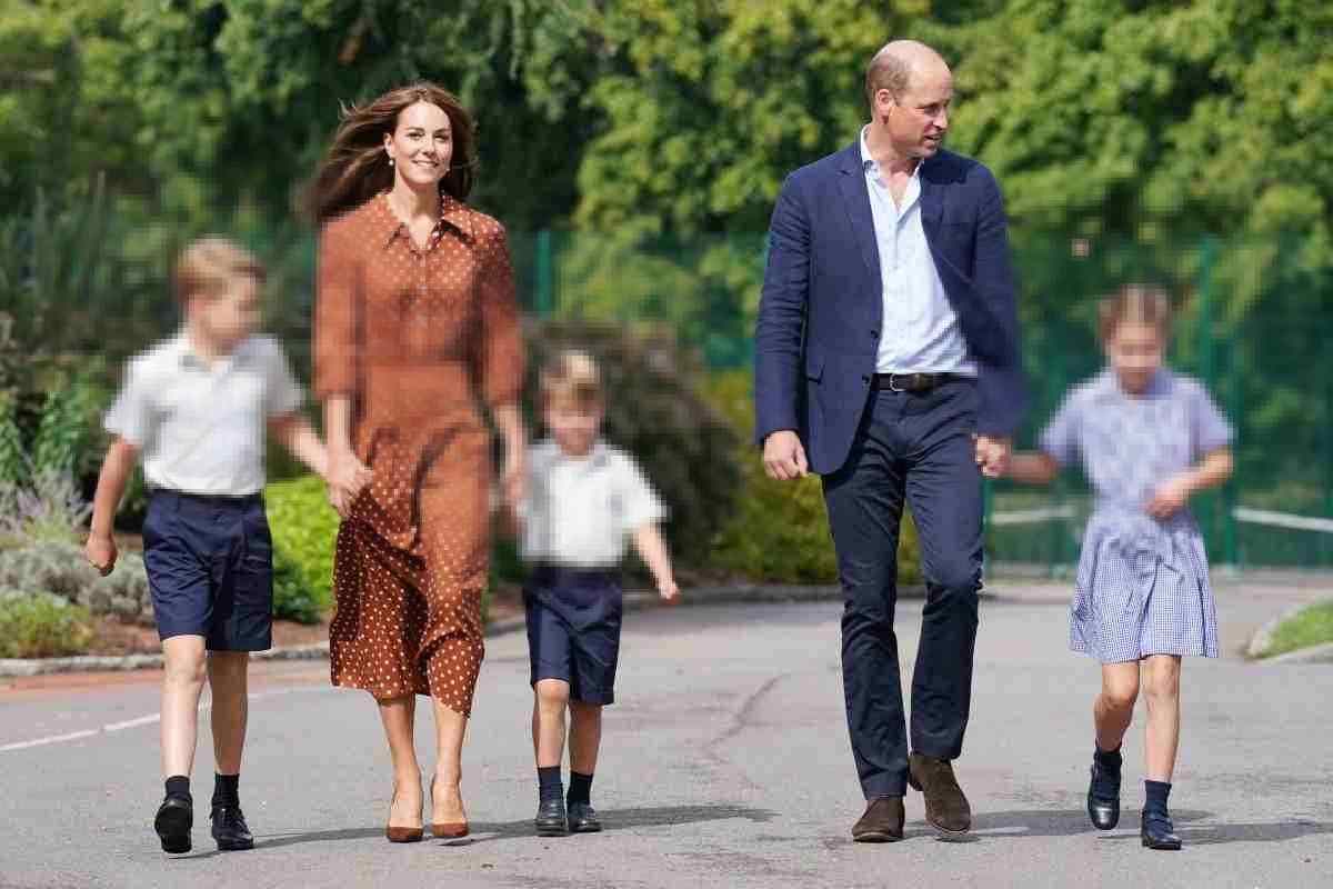 kate gesto straordinario per george dopo nascita Louis