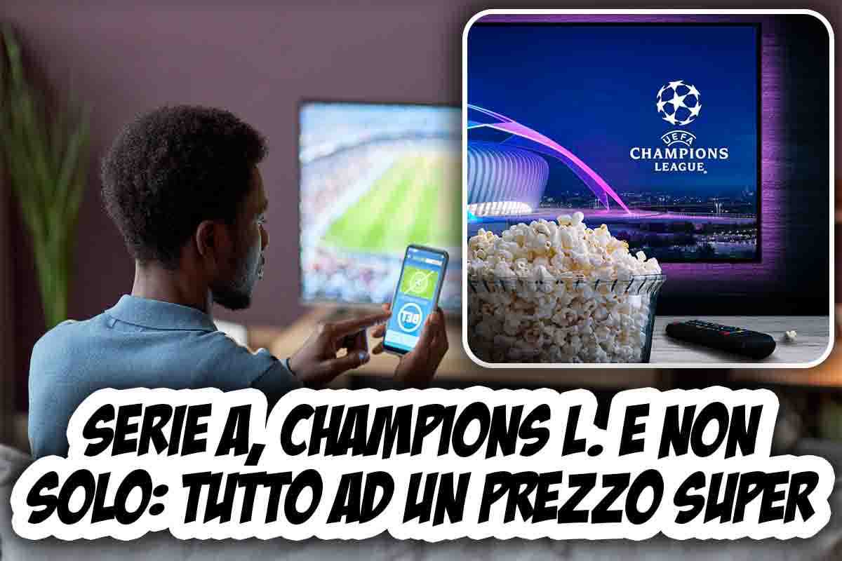 Offerte calcio in tv