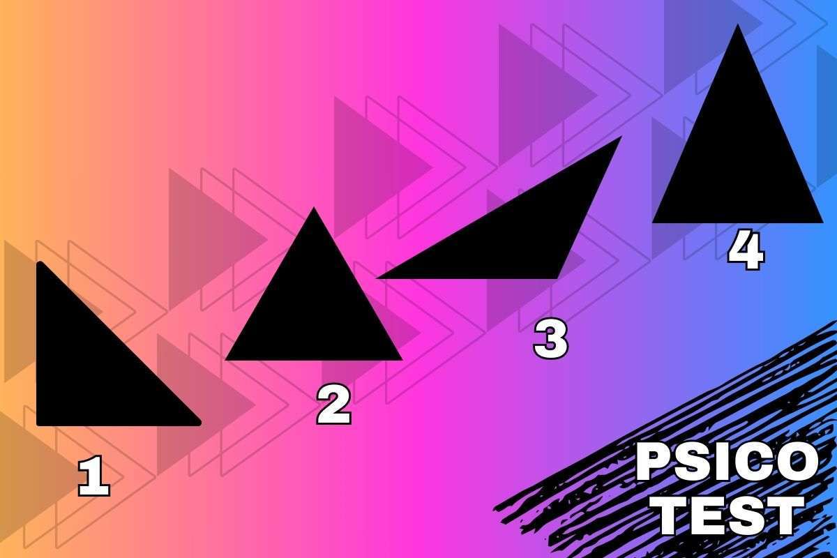Test della personalità: scegli uno tra questi triangoli e scopri un lato del tuo carattere che ancora non conosci