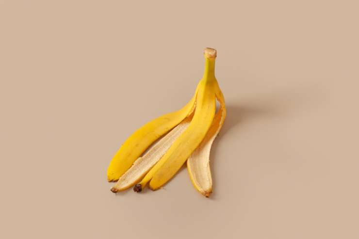 La buccia di banana è ricca di sostanze benefiche