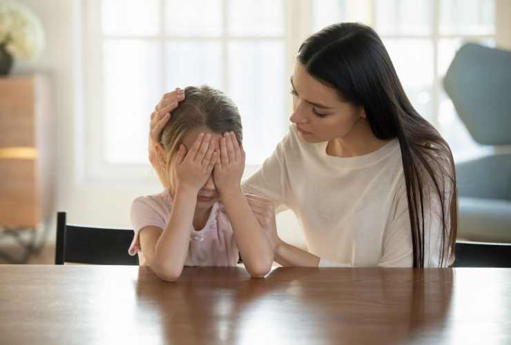 mantenere la calma davanti ai figli