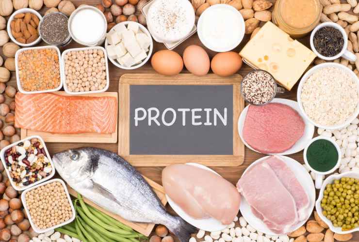 consumare poche proteine nella dieta