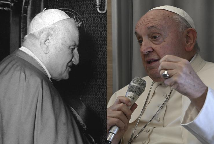 Punti di contatto tra Giovanni XXIII e Francesco