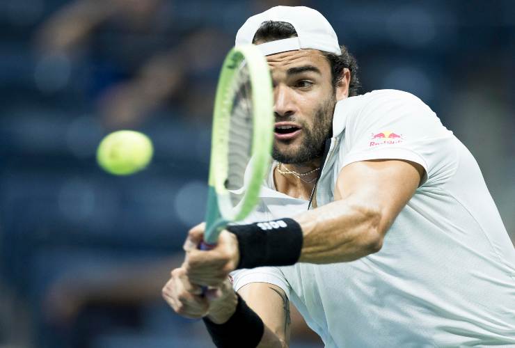 Brutto ko per Matteo Berrettini