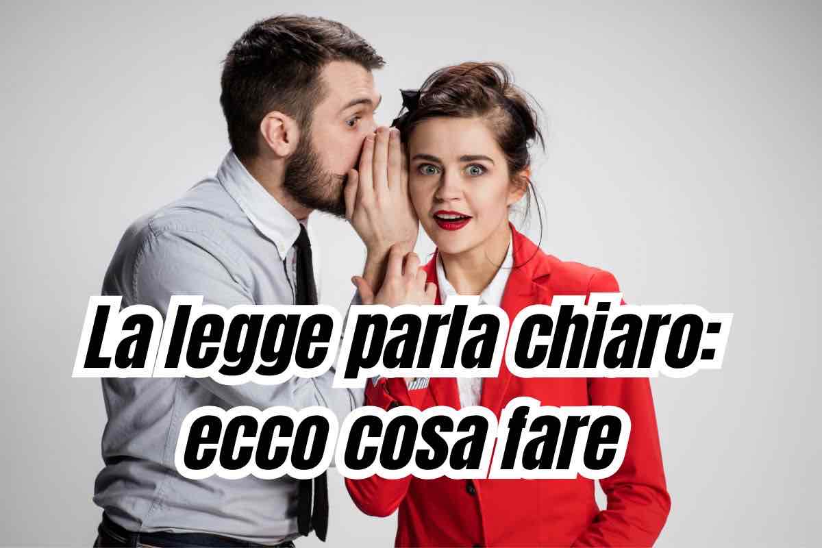 cosa fare se i colleghi parlano male