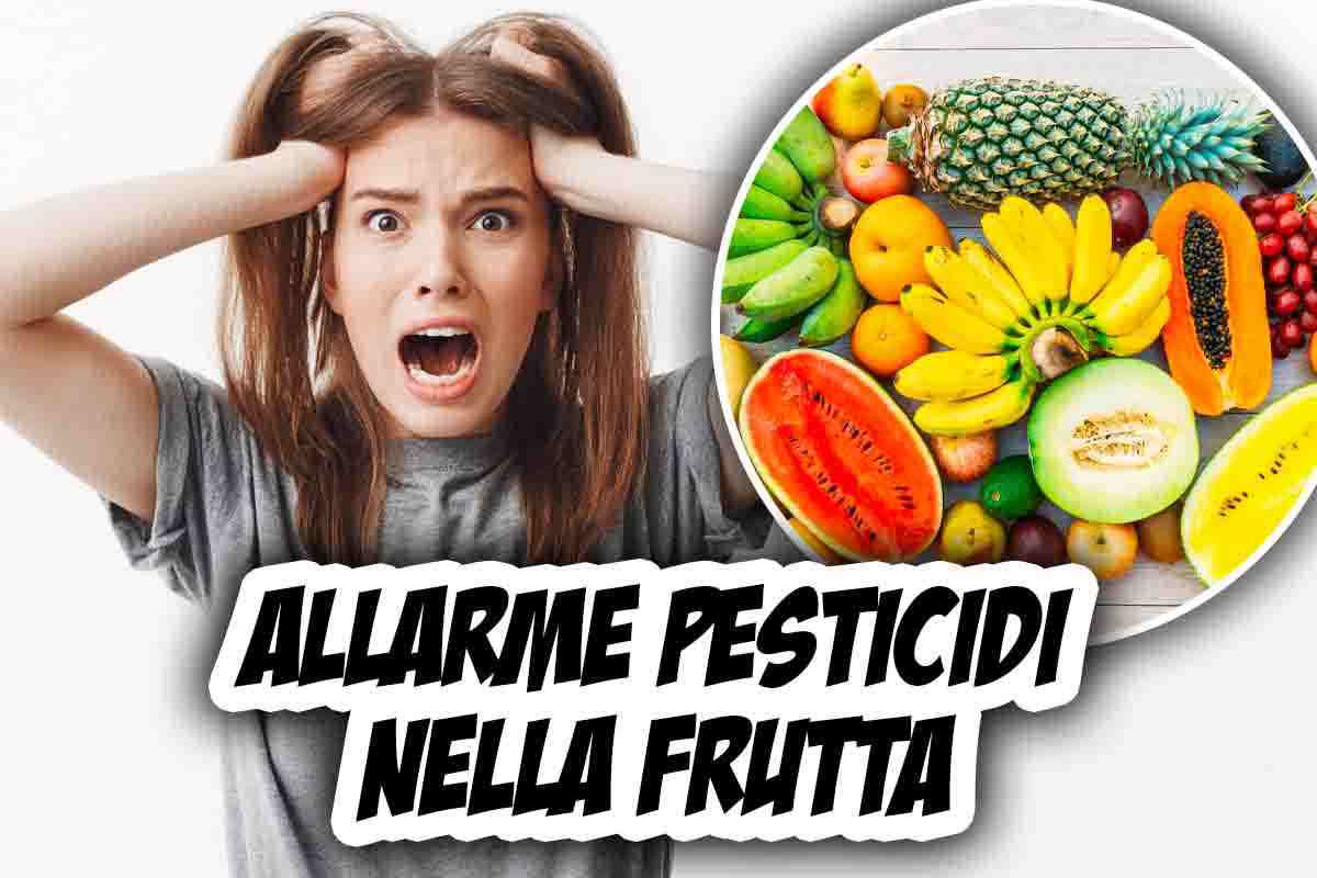 Allarme pesticidi nella frutta