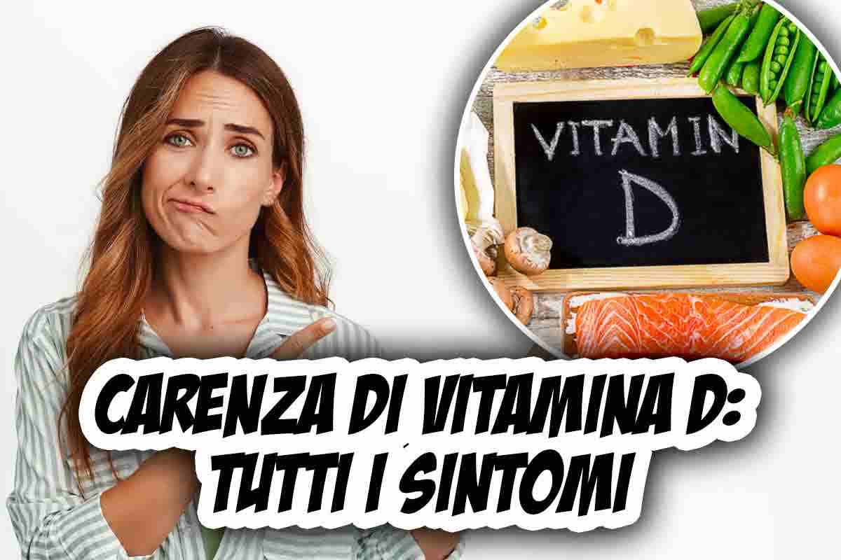 I sintomi della carenza di vitamina D