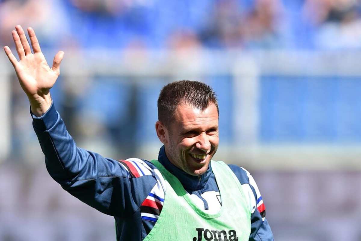 Antonio Cassano, vergogna