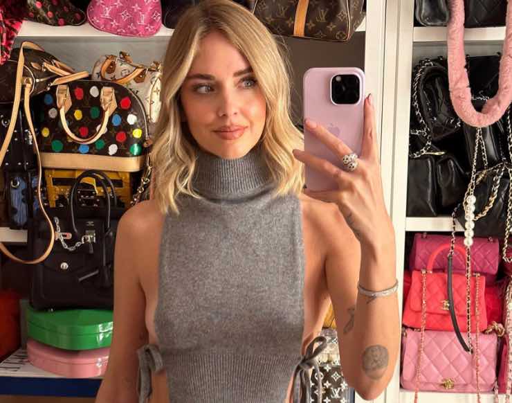 Chiara Ferragni maglioncino