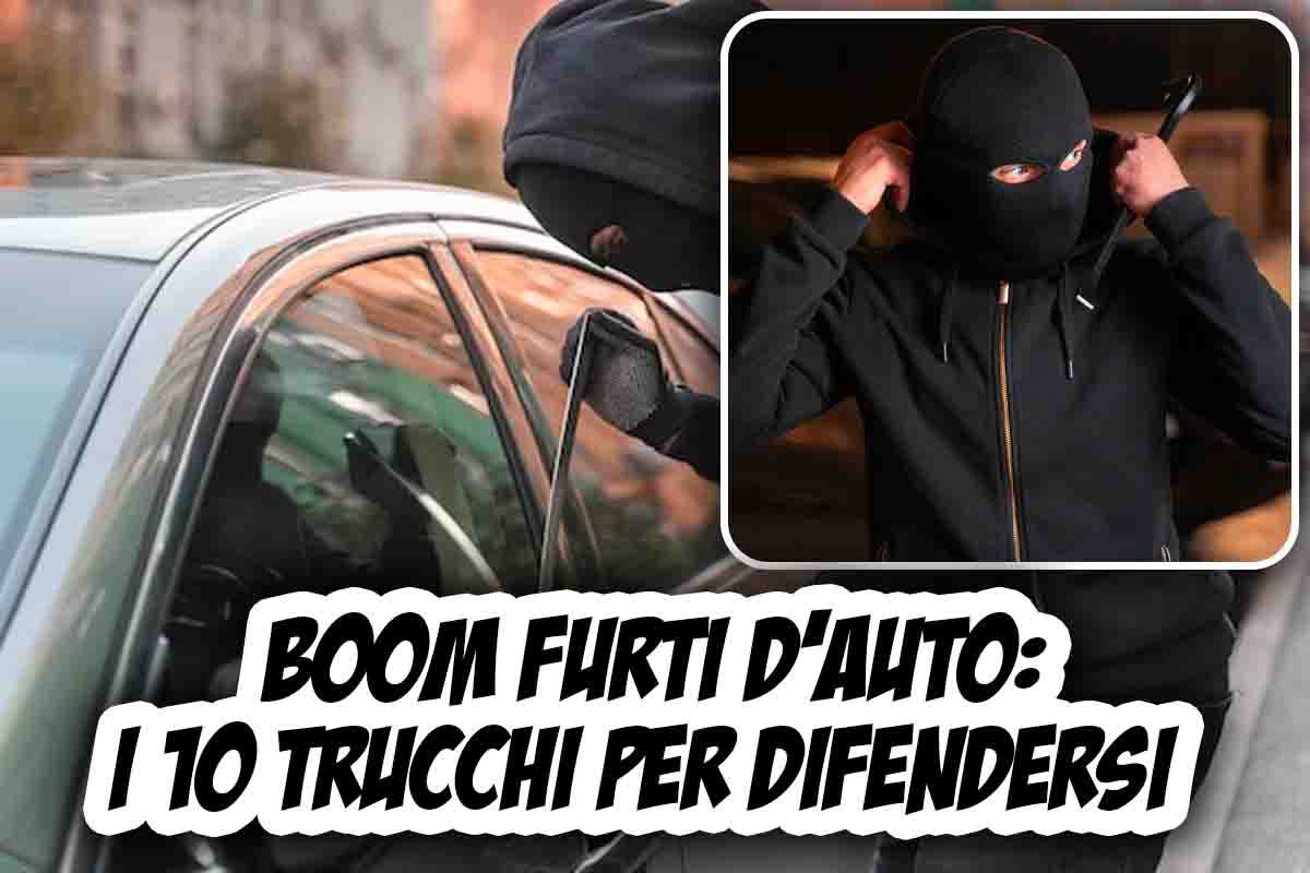 trucchi contro furto d'auto