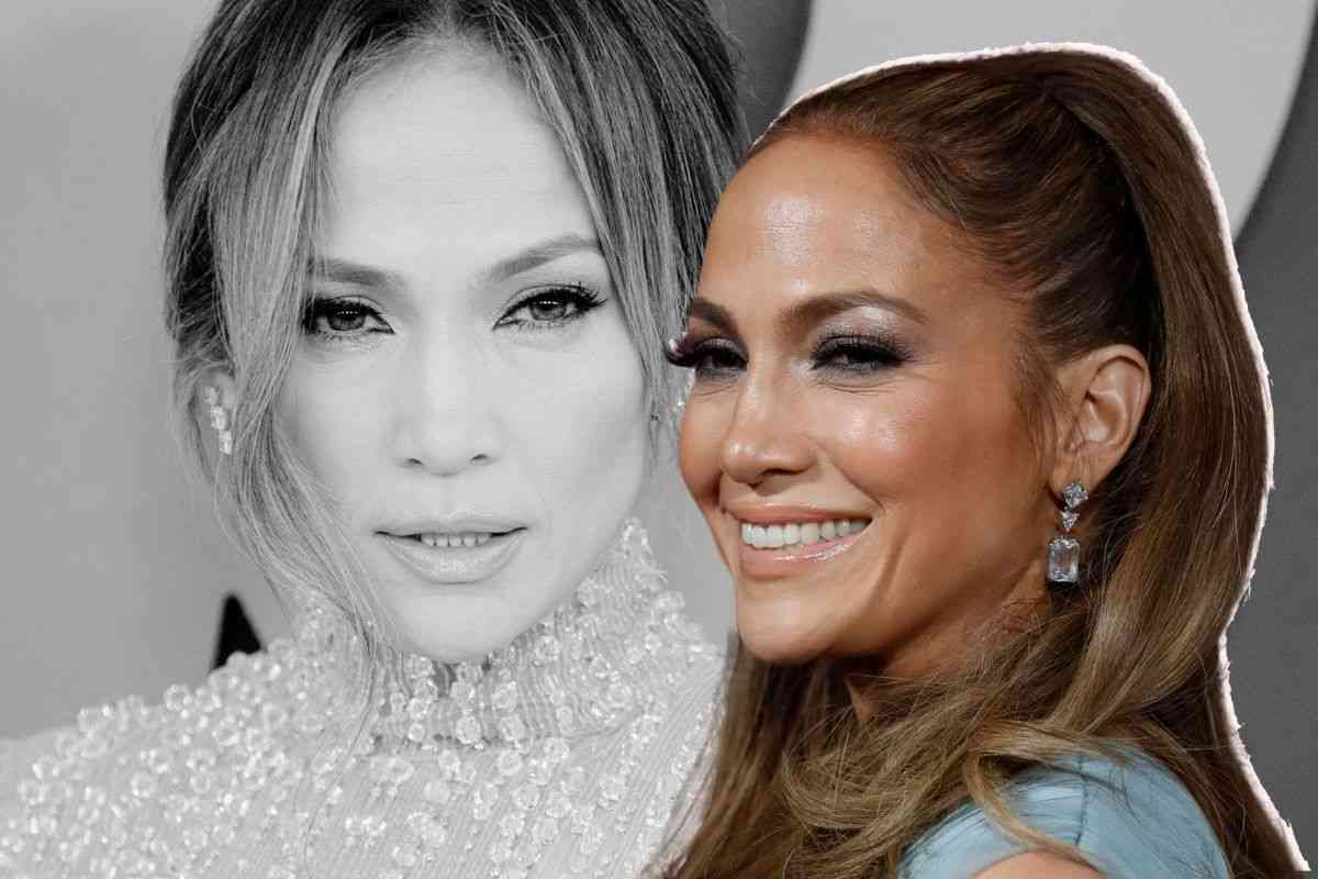 Jennifer Lopez truccata