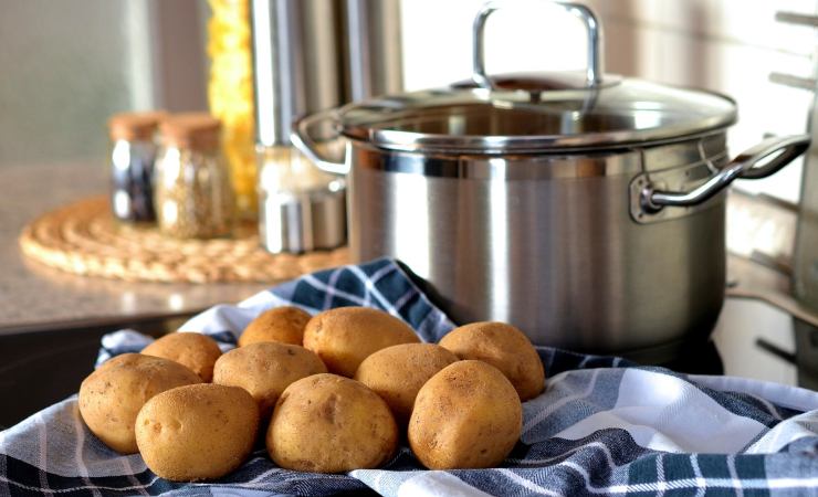 I tre metodi per posizionare le pentole e le padelle