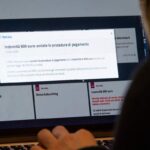 schermata del pc sul portale dell'INPS