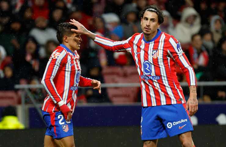 Gimenez consola Simeone