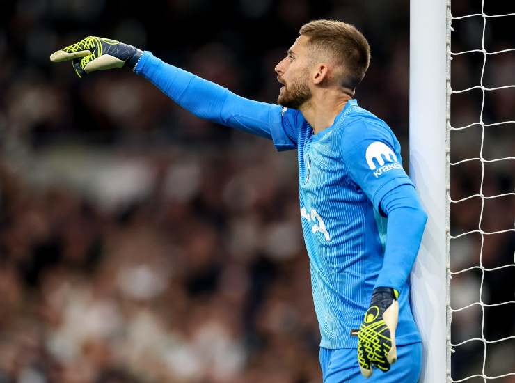 Vicario durante una partita