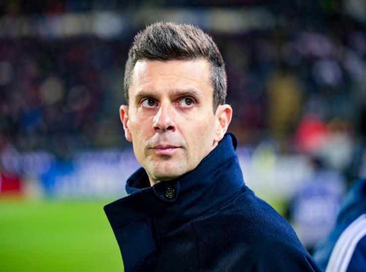 Thiago Motta in primo piano