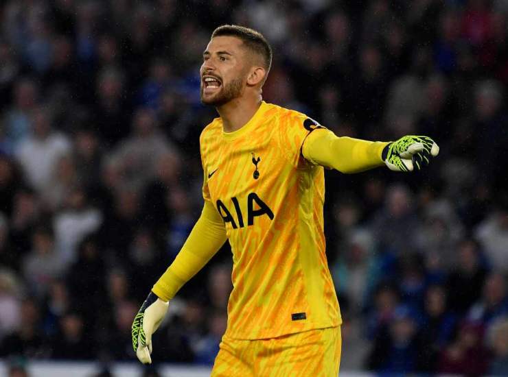 Vicario durante una partita