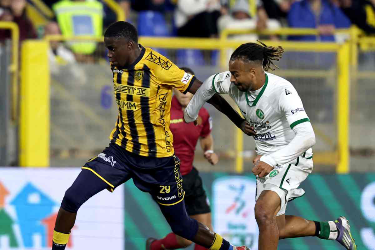Juve Stabia Avellino in azione