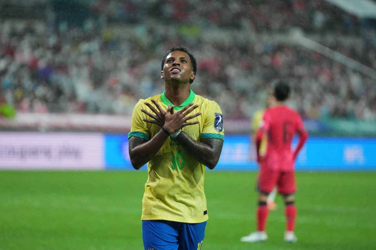 Rodrygo con il Brasile