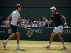 ATP 500 Queen's 2026: Pioggia interrompe il match tra van de Zandschulp e Wendelken